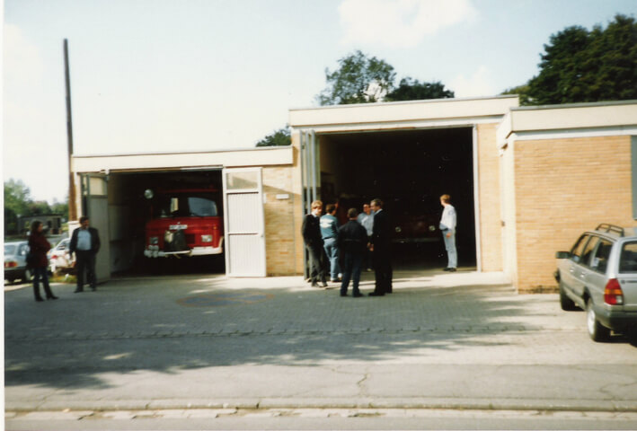 Das Gerätehaus nach dem ersten Anbau 1979 bis 1990