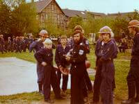 Besprechung beim Gemeindewettkampf in Flechtorf