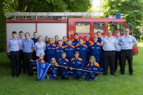 Gruppenfoto 2016 nach den Kreiswettbewerben